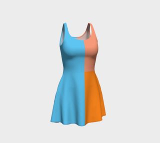 Clash Delight Flare Dress preview