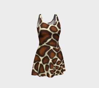 Giraffe Spots Flare Dress preview