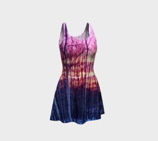 Warm Sunset in North Pole, Flare Dress preview