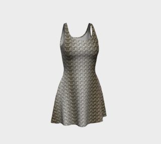 Gothic Chainmaille Print Dress by Tabz Jones  preview