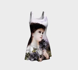 Girl with Lillies Dress by Sophie Anderson preview