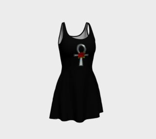 Red Rose Ankh Vampire Goth dress  preview