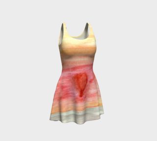 Aperçu de Radiating Heart Flare Dress