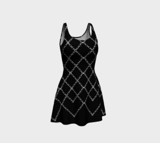 Cross chained Gothic Skater Dress  preview