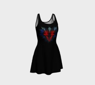 Three of Swords Gothic Art Dress by Tabz Jones preview