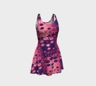 Pink and Purple Nebula Flare Dress preview
