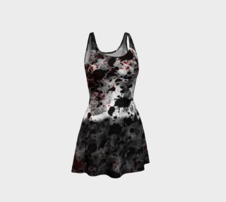 Blood Splashed Horror Goth Dress preview