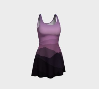 Purple Mountains Flare Dress preview