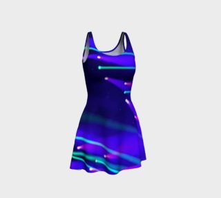 Blue and Purple Flare Dress preview