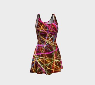 Crazy Lights Flare Dress preview