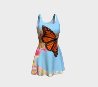 Monarch Butterfly Blue Sky preview