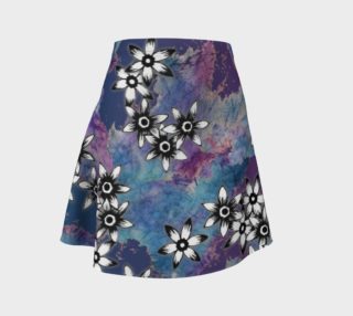 Dark Ombre Carlies Garden Flare Skirt preview