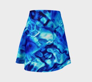 Glistening Water Texture Flare Skirt preview
