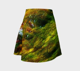 Fall Color Abstract Flare Skirt preview