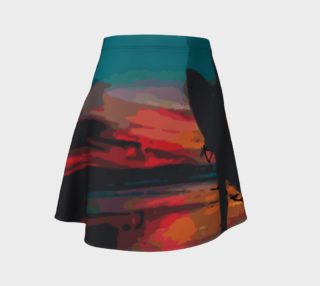 Sunset Surfer Flare Skirt preview