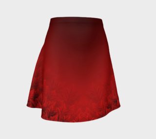 Autumn Leaves Skirt Flared Canada Maple Leaf Skirt preview