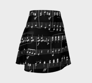 Aperçu de Sheet Music Flare Skirt