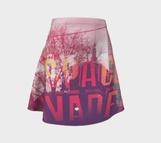 Space Invaders Flare Skirt preview