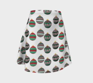 Happy Holidays Flare Skirt preview