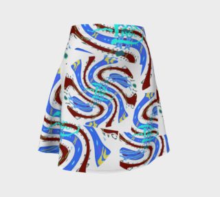 Fashion Art Central / Fun Swirl Runway Flare Skirt preview