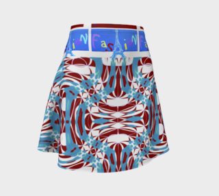 Fashion Art Central / Spiral Design Flare Skirt w/Fashion Central Waistband preview