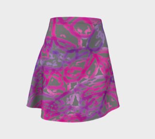 Aperçu de Flower Batik Flare Skirt