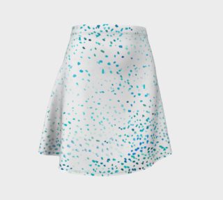 Aqua Blue Ombre Dots preview