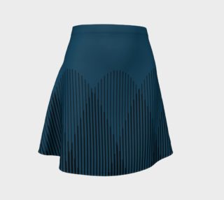 Blue to Black Ombre Signal Flare Skirt preview