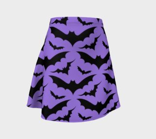 Purple Bats Flare Skirt preview