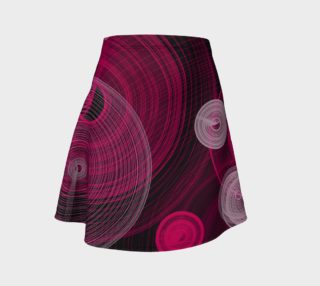 Circles Flared Skirt preview
