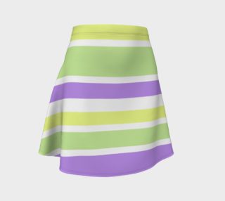 Bright Green Yellow Purple Stripes preview