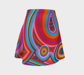 PSYCHED - flare skirt preview
