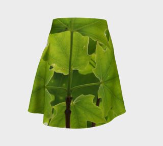 Aperçu de Sugar Maple Leaves Flare Skirt