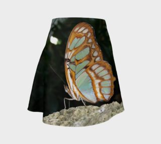 Aperçu de Malachite Butterfly Flare Skirt