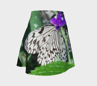 Aperçu de Rice Paper Butterfly Flare Skirt