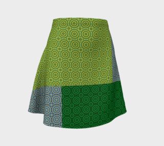 Mind Bend Patches Flare Skirt preview