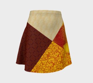 Patched in Fire Flare Skirt preview