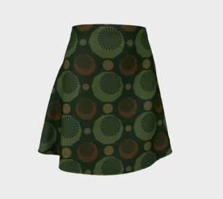 Camouflage Diamonds Flare Skirt preview