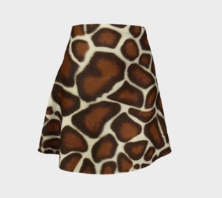 Giraffe Spots Flare Skirt preview