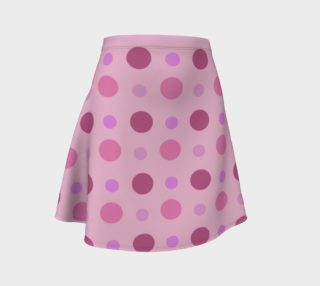 Cotton Candy Dots Flare Skirt preview