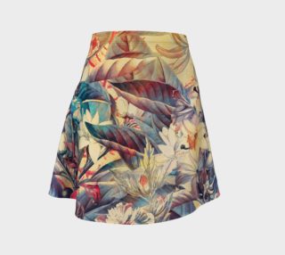 flare skirt flowers and fruits preview