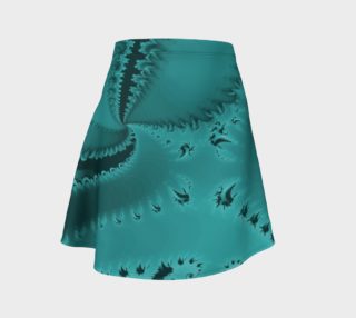 Teal Twilight Flare Skirt preview