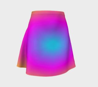 Pink Tiedye Flare Skirt preview
