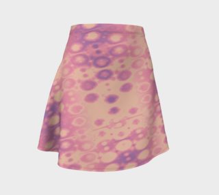 Puce Nebula Flare Skirt preview