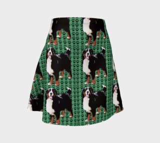 Bernese Mountain Dog Flare Skirt preview