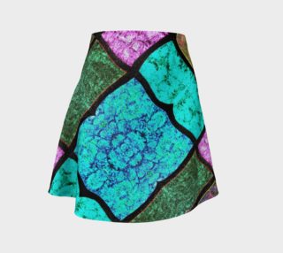 Nostalgia Stained Glass Flare Skirt II preview