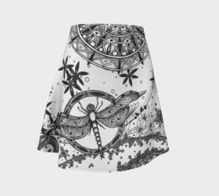 CANDICE DRAGONFLY MANDALA SKIRT preview