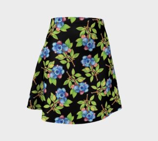 Blueberry Sprig Flare Skirt preview