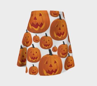 Jack-o-Lantern Flare Skirt - Order until October 9th! preview