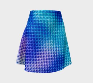 Digital Blur Flare Skirt preview